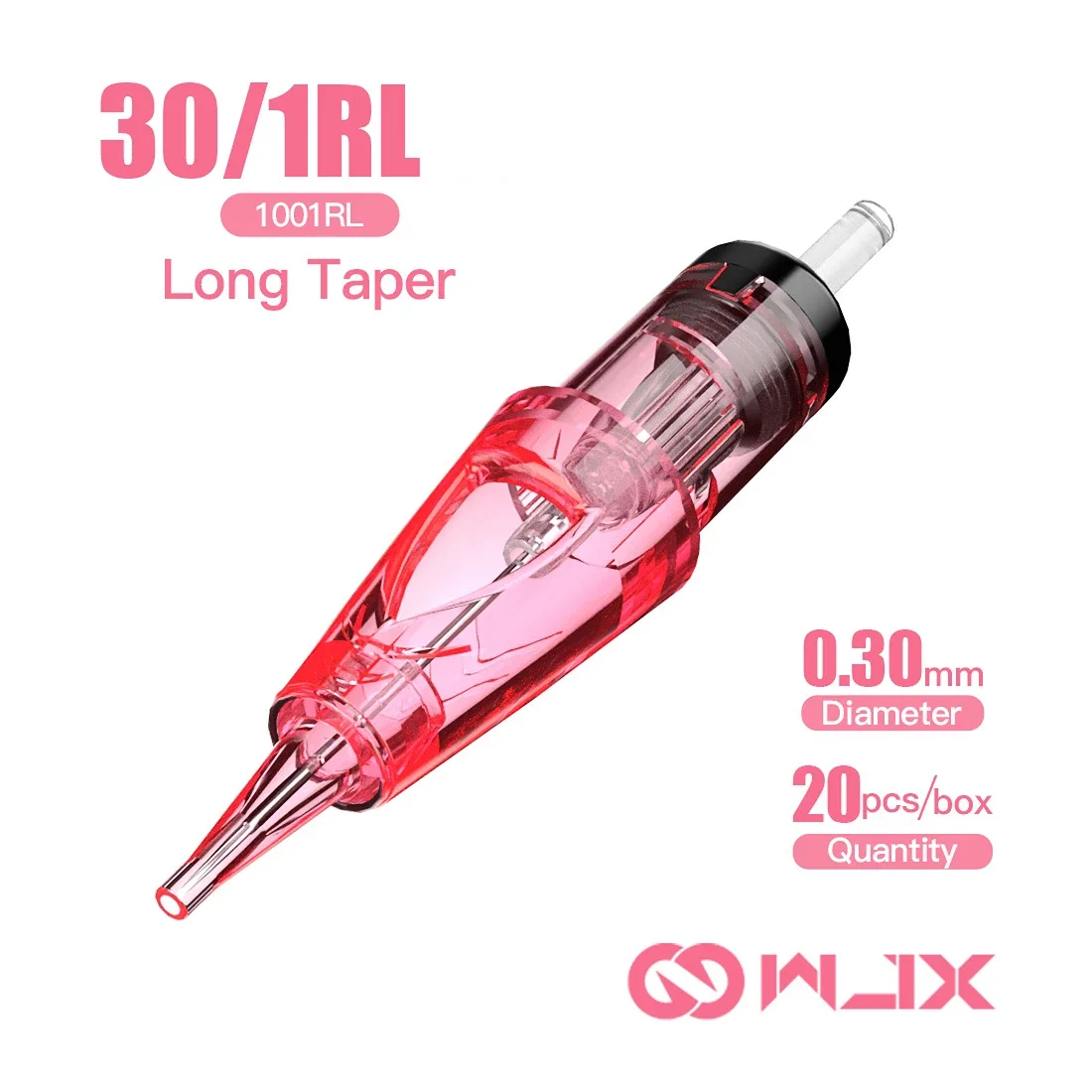 

20PCS Pro Professional Round Liner Sterilized Cartridge Needles Supply Permanent Makeup 0.16/0.18/0.2/0.25/0.3/0.35/0.4mm