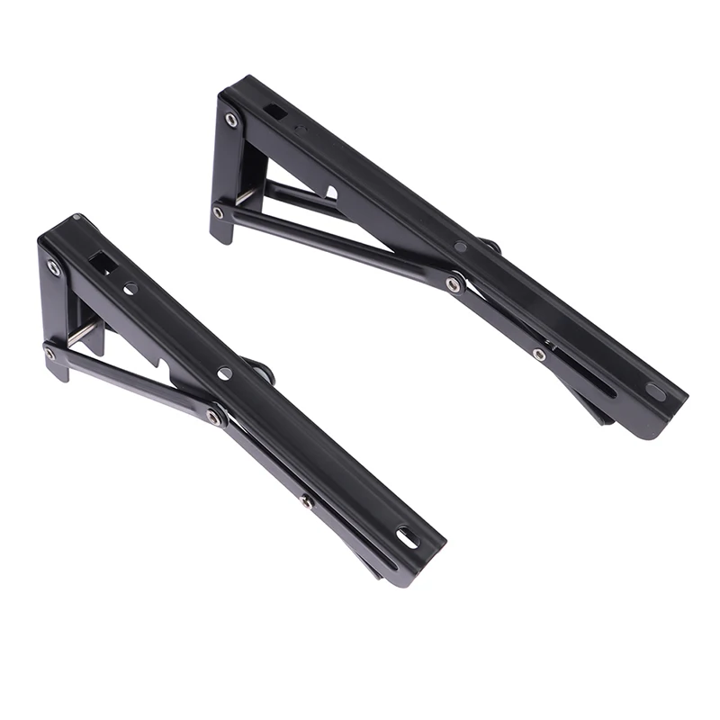 

Новый складной столик-полка для кемпера/автодома, 1 шт., черная отделка, нержавеющая сталь, мини-складной столик, автомобильный аксессуар