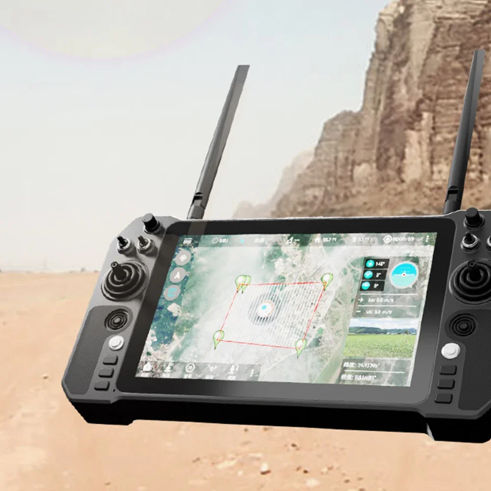 For H30 16 Channels 1.4GHz ,2.4GHz 800MHz Digital Video Data Transmission UAV Remote Control 50km Air Operation Distance