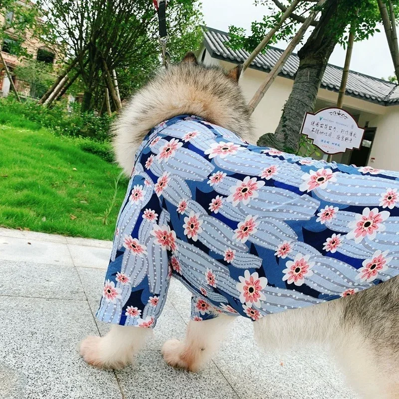 Imagem -03 - Roupas para Cães Traje Colete de Refrigeração Roupas para Animais de Estimação Pai-criança Vestir Uma Cor Oito Tamanhos Camisa para Cães