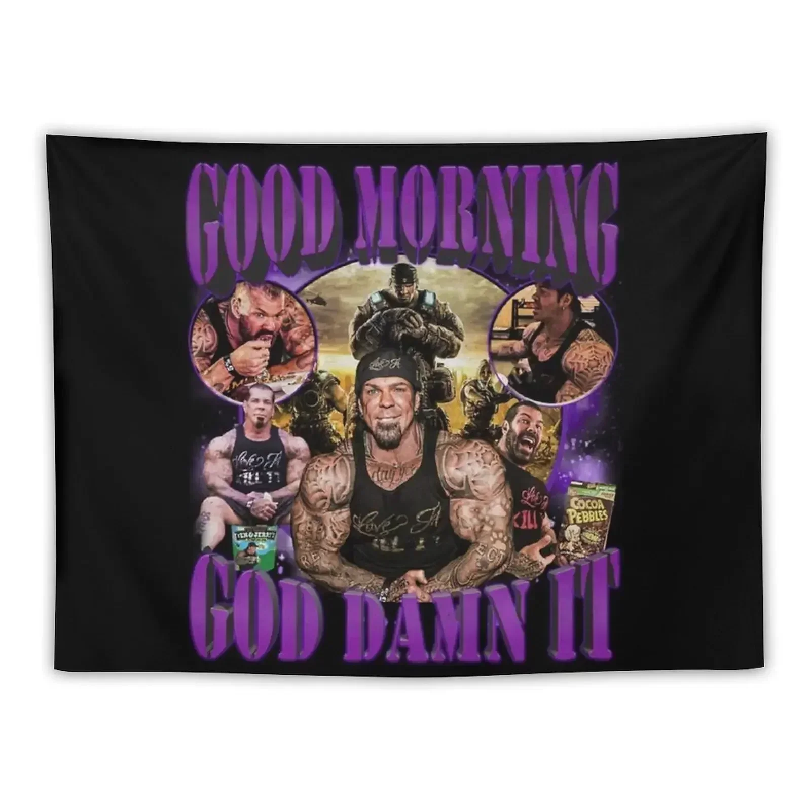 

Rich Piana - 5% Tapestry Bedroom Decorations Wall Coverings Tapestry