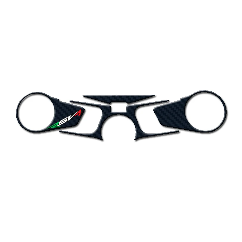 

3D карбоновый верхний тройной защитный чехол-наклейка для Aprilia RSV4 2009-2017, наклейка на бак мотоцикла