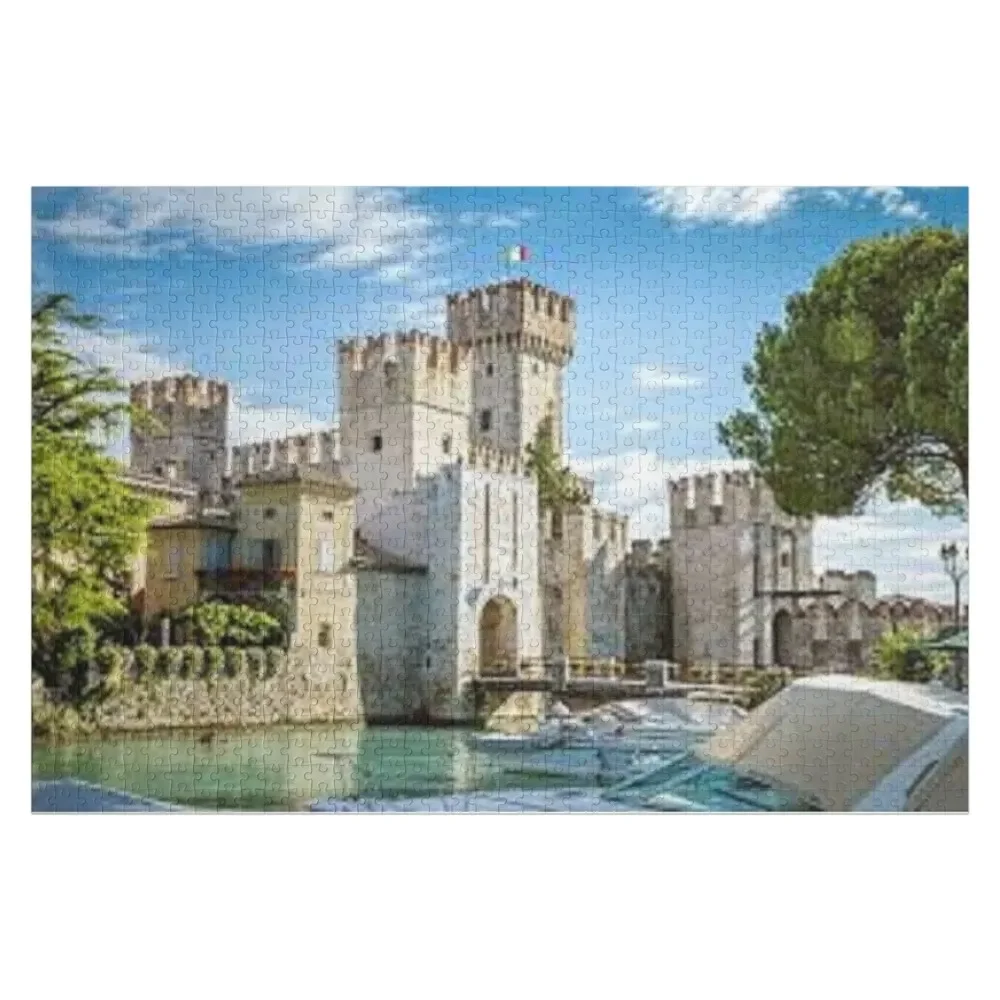 Irish Castle Print on Gifts, Puzzles, Apparel, Accessories, Home Decor For Castle Fans. Jigsaw Puzzle