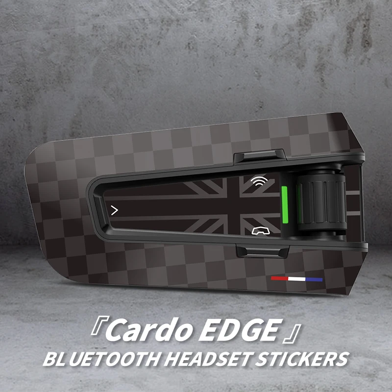 

For Cardo EDGE Motorcycle Bluetooth Headset motorcycle accessories stickers elevate style fend off scratches retain newness