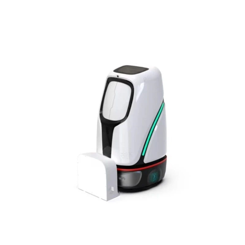 Picture 4: Intelligent Hotel Service Robot 50kg Load Autonomous Food Delivery Elevator Calling 6-8h Battery Life LDS Slam+Vslam Navigation