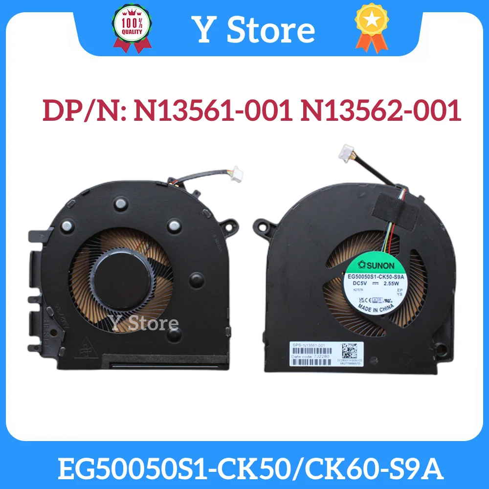 

Y Store Computer CPU Cooling Fans For EG50050S1-CK50-S9A EG50050S1-CK60-S9A N13561-001 N13562-001 Cooler Fan Radiator Fast Ship