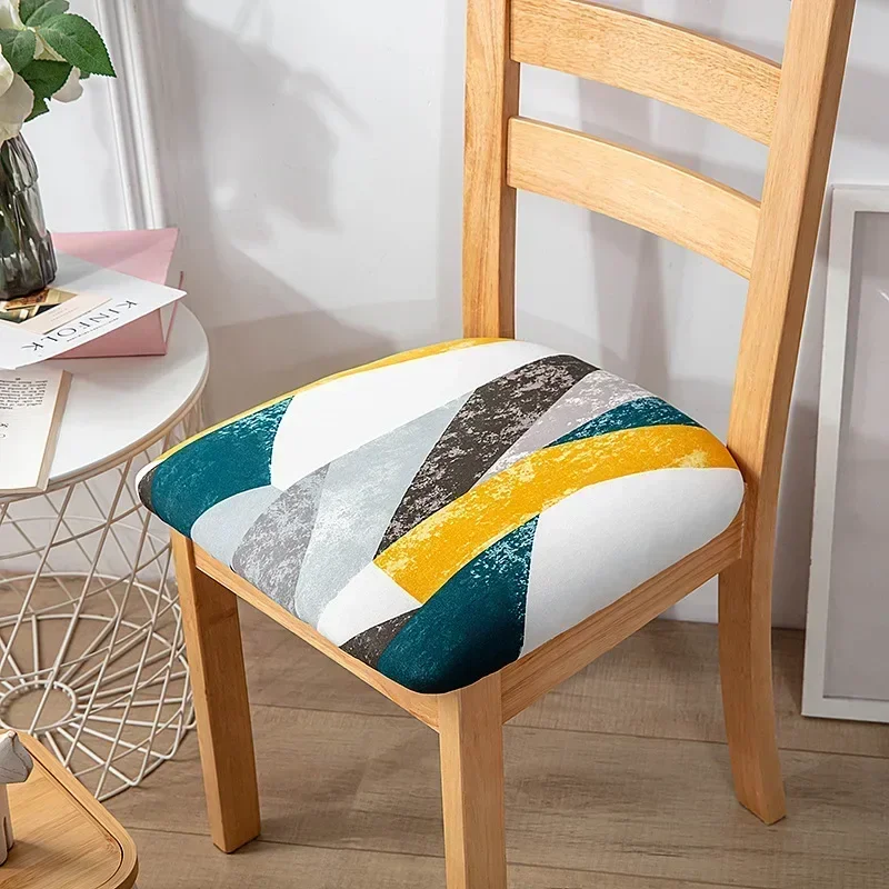 Waterproof Fabric Chair Slipcover Chair Cover Seat Cover for Hotel Dining Room Office Banquet House Home Decor
