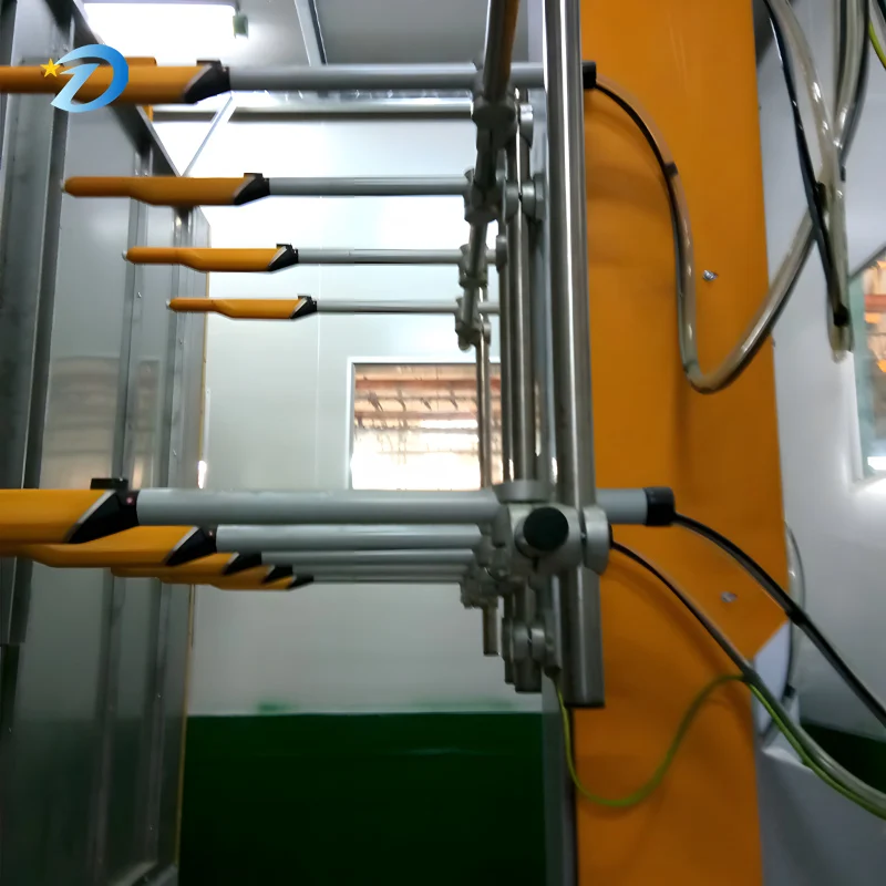 Equipo de pulverización de hardware de línea de producción de recubrimiento en polvo metálico automático eficiente con máquina de horno de curado