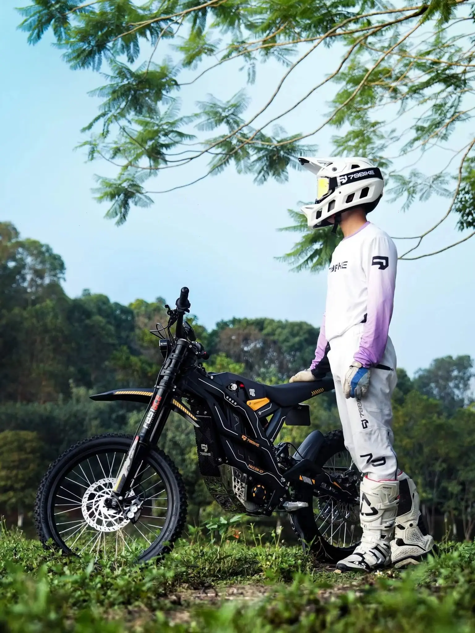 AliExpress Daibot 79Bike Adult Electric Motorcycles For Man Electric Dirt Bike Adults 72V 8000W Off-Road Motorbike Powerful Electric Motorcycle