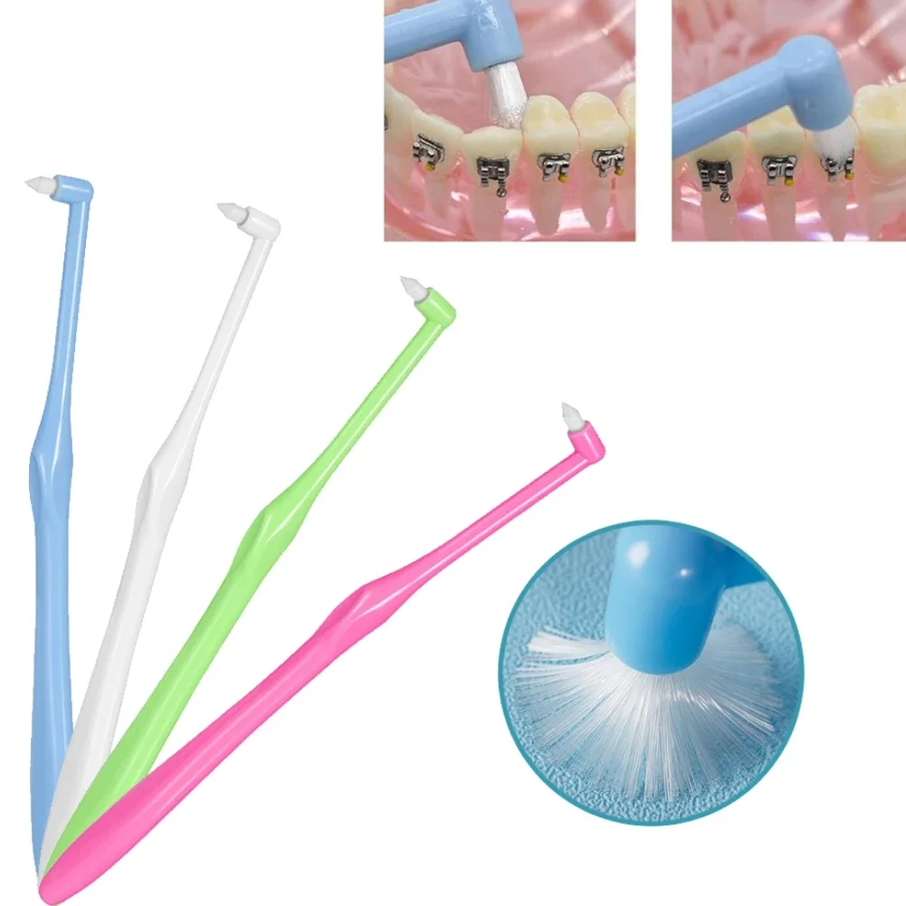 Orthodontic Interdental Brush Soft Toothpick Tooth Brush Braces Dental Floss For Correction Teeth Oral Tooth Care Teeth Tools