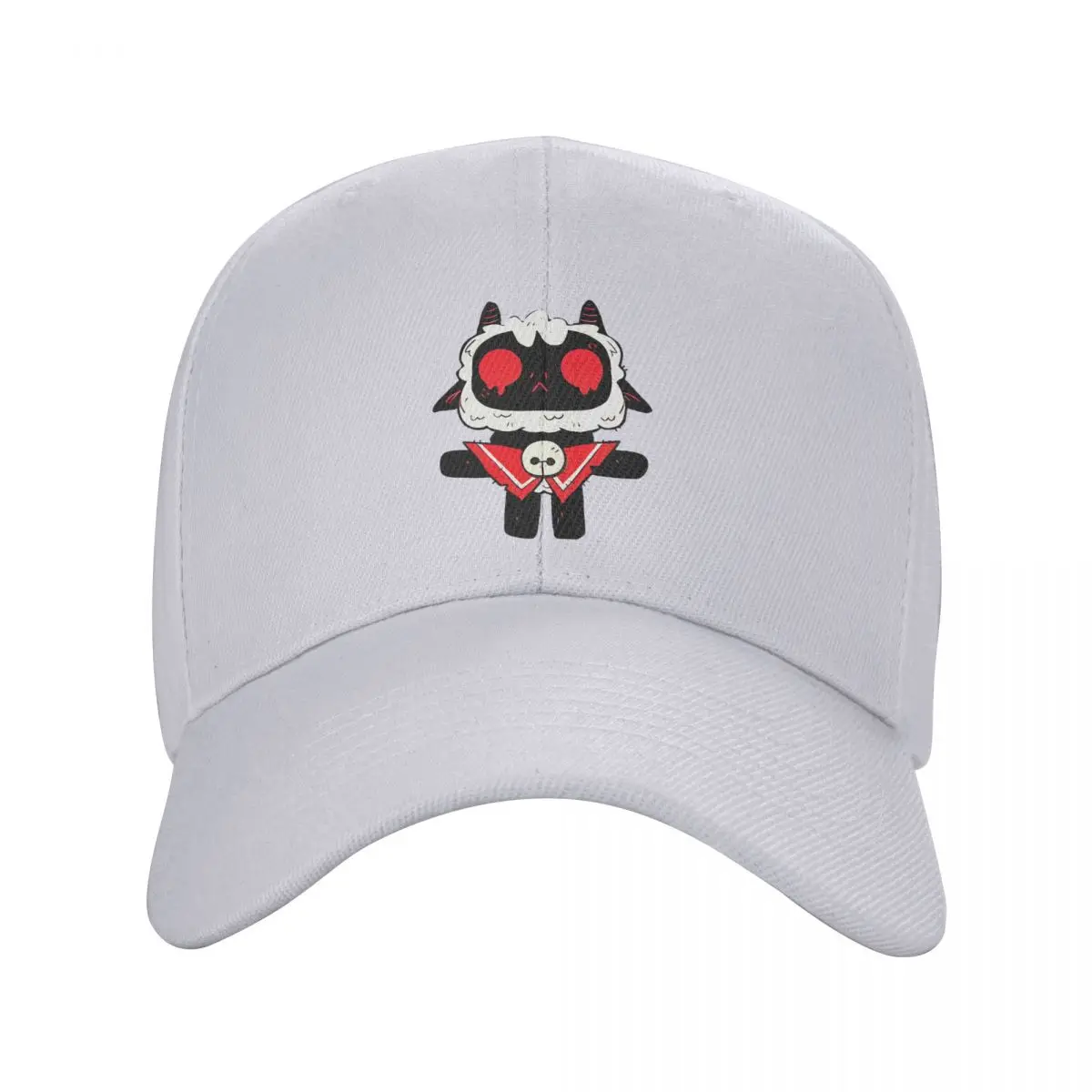 

Funny Cult Of The Lamb Baseball Cap Men Women Hip-Hop Sun Hat Dad Hat Breathable Polyester Fishing Hat Winter Cap