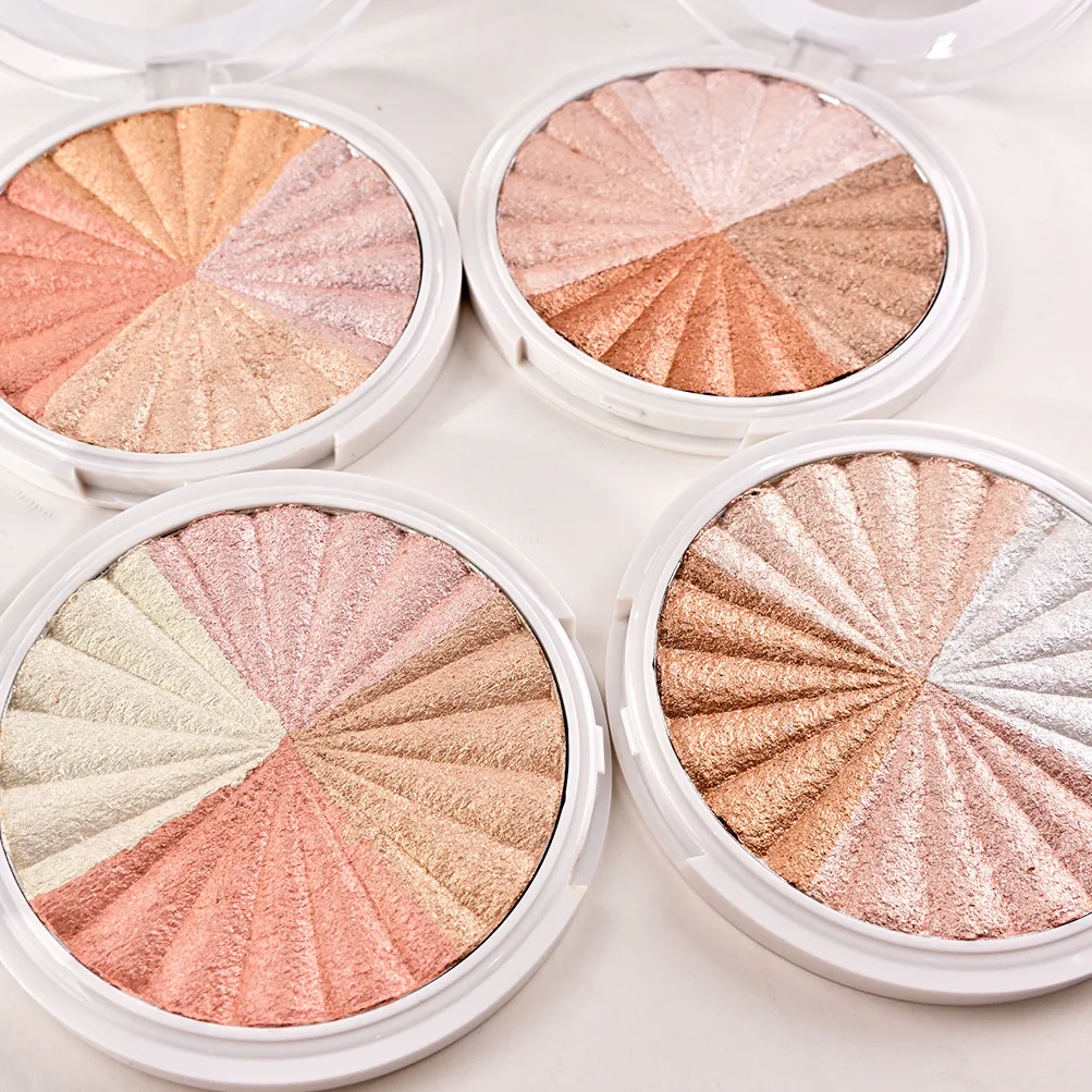 MISSYOUNG 4 สี Highlight ผิวกระจ่างใส TONE Glitter Body Shimmer Bronze Powder ยาวนานแฟชั่น Face Glitter Contour Palette