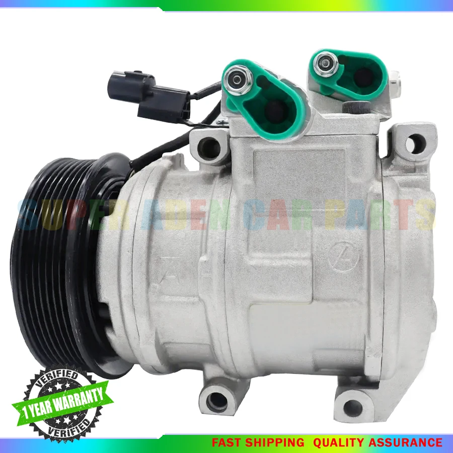 AC compressor 6652300511 JP003392 for SsangYong Actyon 2.0L 2.3L 2005-2010 Kyron 2.0L 2.7L 2012 DF17 12 car aircon 66523-00311