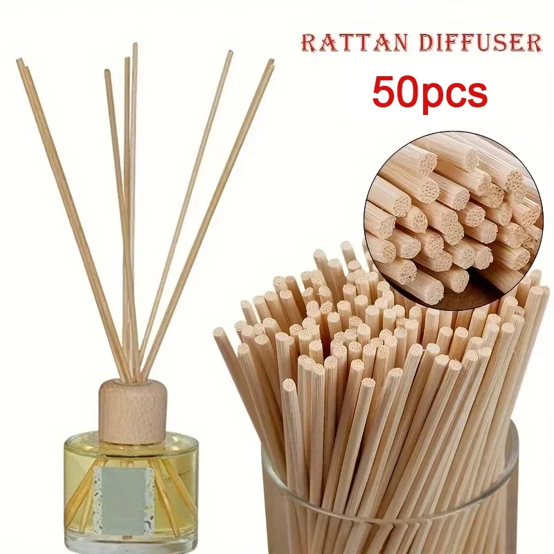 Aroma Diffusers Essential Oils Sticks Aromatherapy Duffuser Reed Absorption Bamboo Stick Diffuser Refill Sticks Rattan