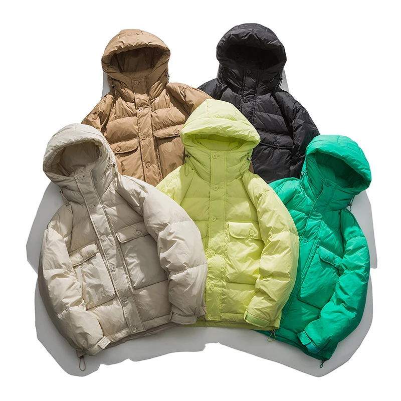 Men\'s winter new high quality basic 5 color down jacket