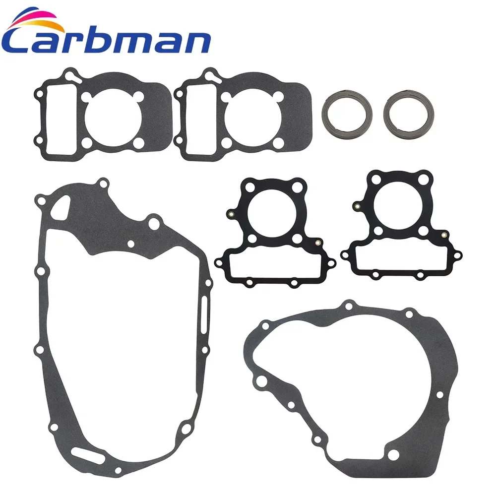 Kit de conjunto de junta da base da cabeça do cilindro do motor se encaixa para Yamaha XV250 virago 250 1998-2016