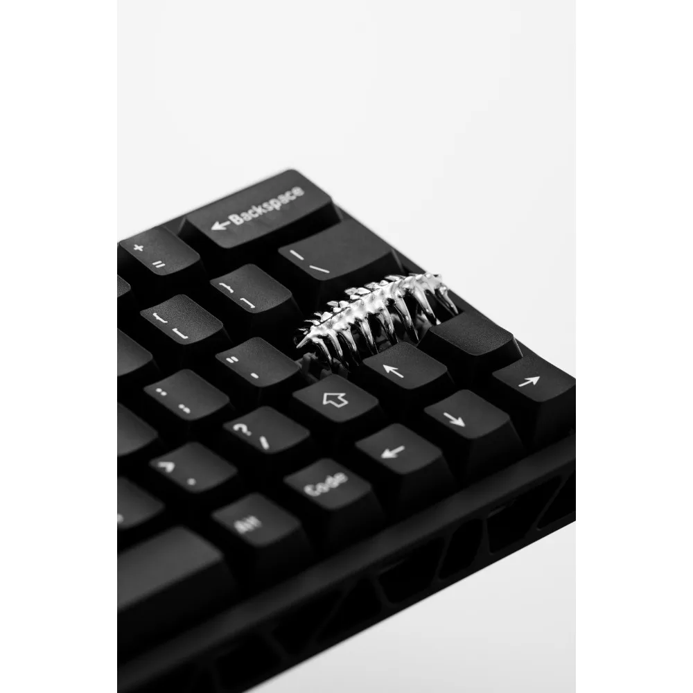 Alien Surrounding Face Hugging Worm Keycap 2.25U Metal Enter Key Ergonomics Accessory Keyboard Caps Cross Axi Body Customization