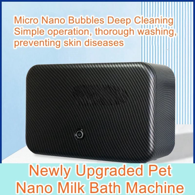 Micro nano bubble milk bath machine pet spa milk machine deep cleaning pet store cat and dog universal bath machine