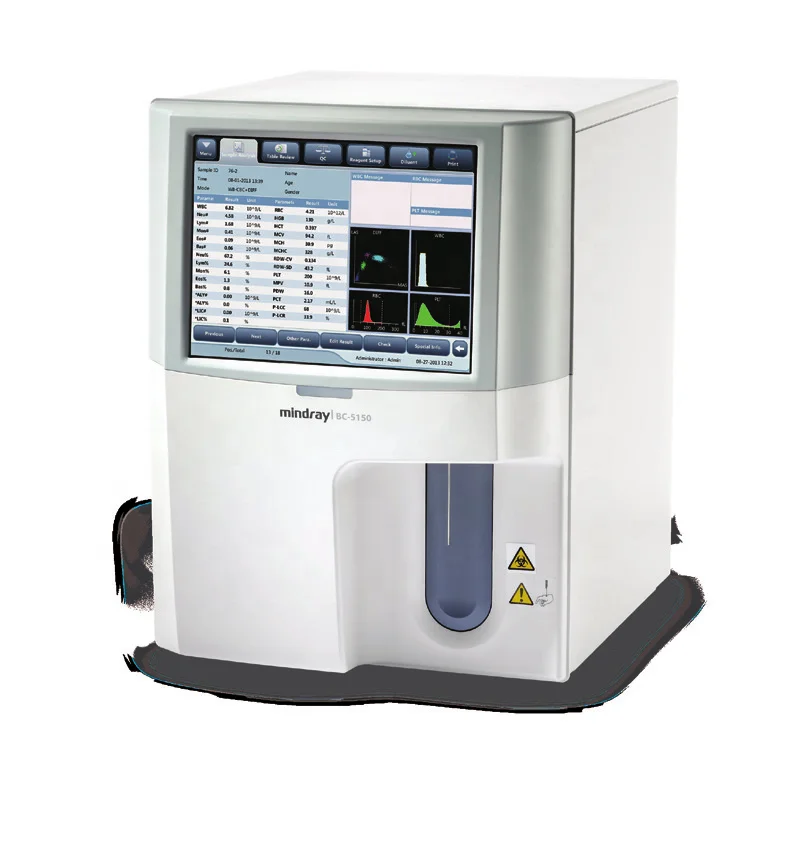 Mindray Hematology Fully Auto Hematology Blood Analyzer Mindray BC-5150 for human and veterinary use