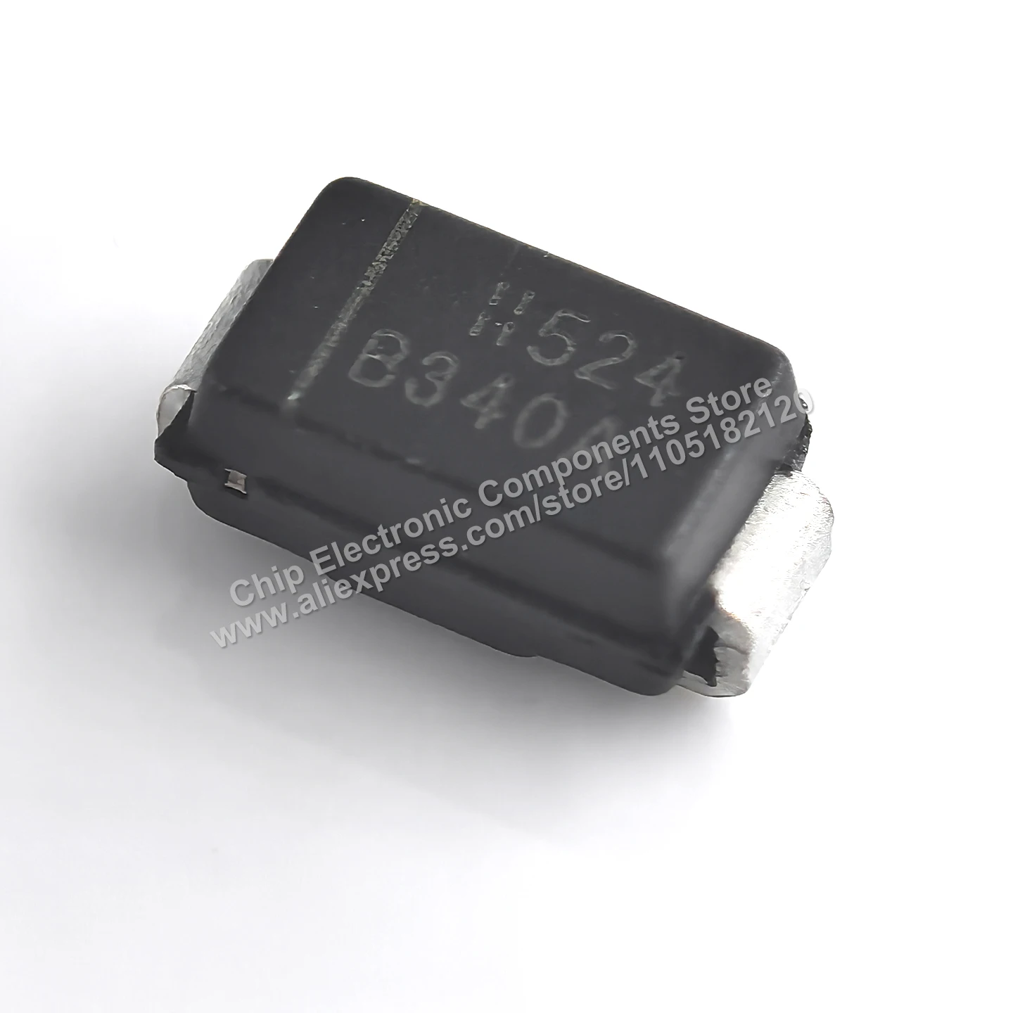 （20 PCS）Original IC B340A-13-F B340A Marking Schottky Diode Chip, SMA (DO-214AC) Package