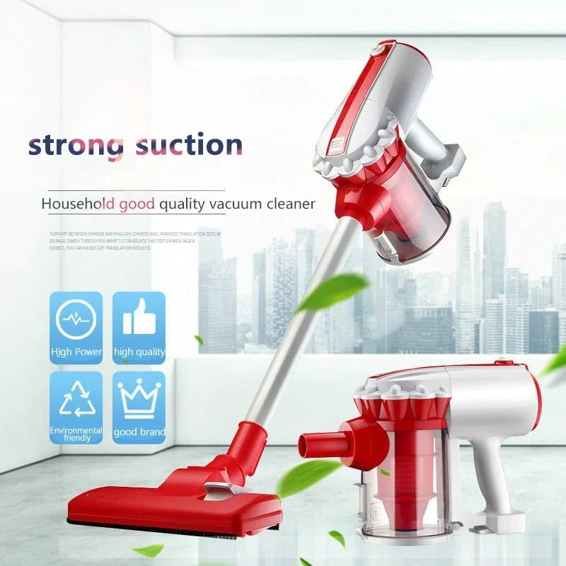 400W Corded Vacuum Cleaner Handheld 2-in-1 Strong Suction Vacuum Cleaner Dust Collector Aspiradora for Home Bed Carpet Clean