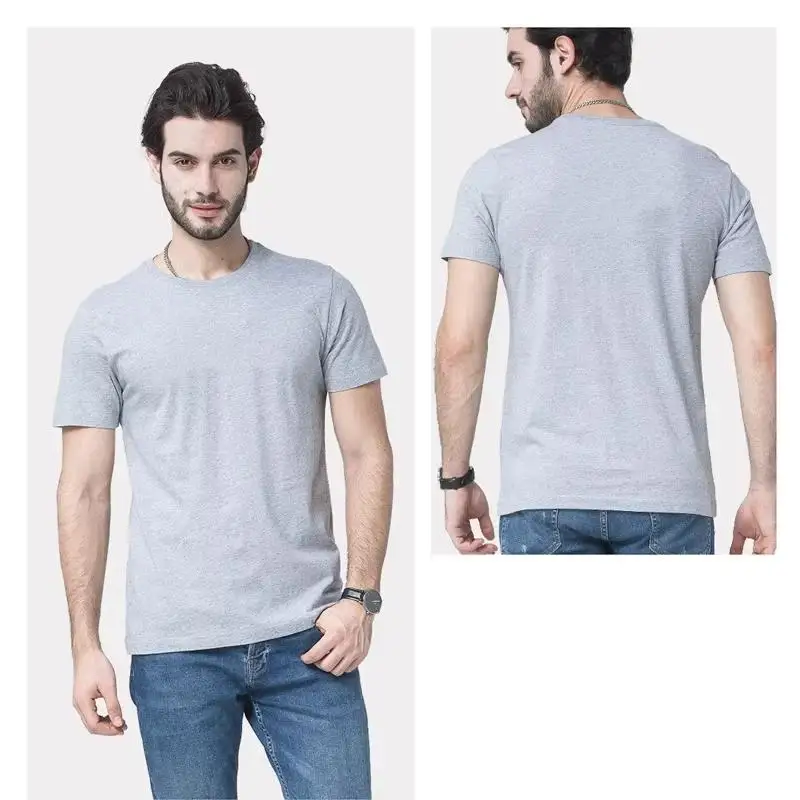 Cotton T-shirt Custom Logo Round Neck Advertising Shirt Printing Work Clothes Short Sleeve Men's T-shirt Group Culture Shirt
