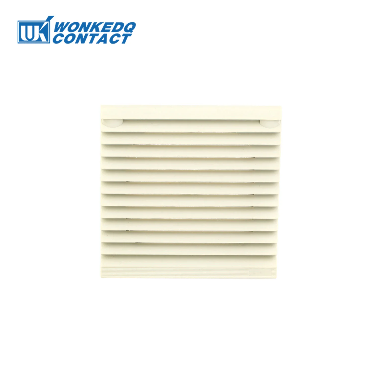Panel de filtro de ventilación de armario, persiana de rejilla de ventilador, ventilador de escape, filtro sin ventilador, 92mm, 3321-300