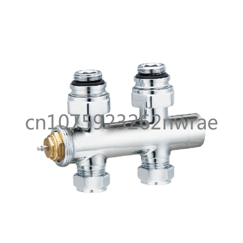 Thermostatic Radiator H Valve for Radiator Copper Pipe - white-thermostatic head valve tap BJ13002