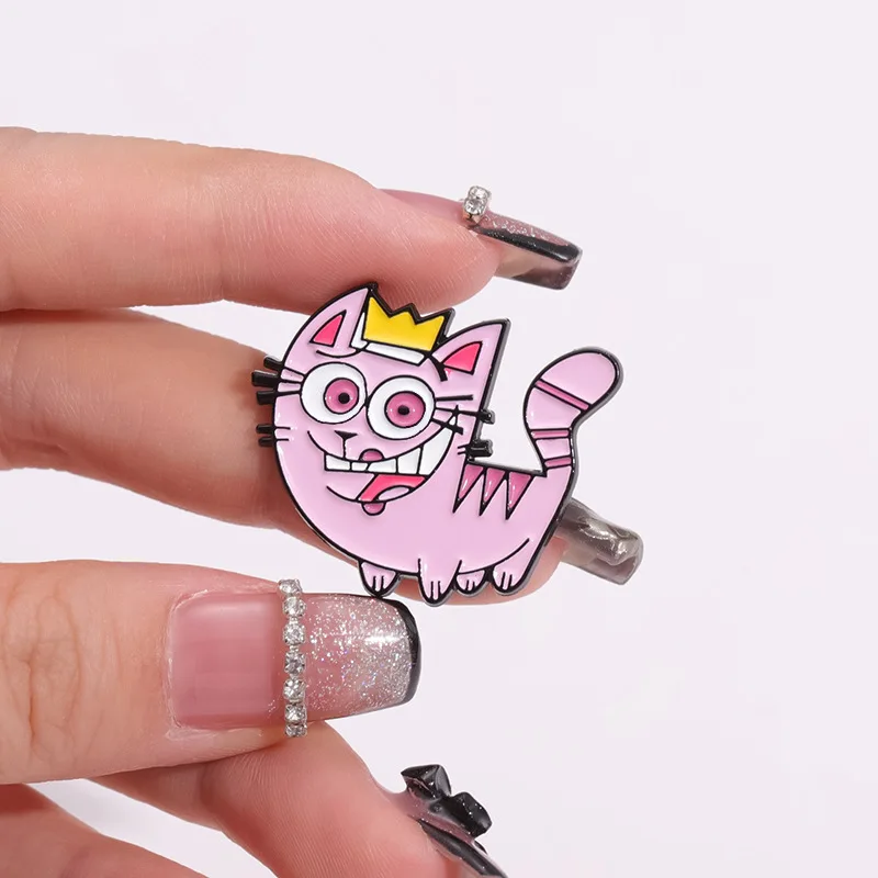 De Eerlijke Excentriekeling Emaille Spelden Cartoon Schattige Metalen Broche Badge Anime Rugzak Pin Accessoires Voor Dames Man Mode Sieraden Cadeau