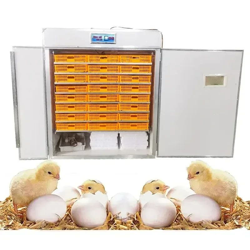 Fully Automatic Egg Incubator Electric Hatcher with Egg Tray for Chicken Quail Eggs