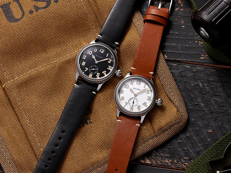 Baltany S2051 Automatische Mechanische Uhr für Herren Retro WW1 Trench Militär-Stil Armbanduhr Vintage Dress Watch ST1701 Retro – Detail 6