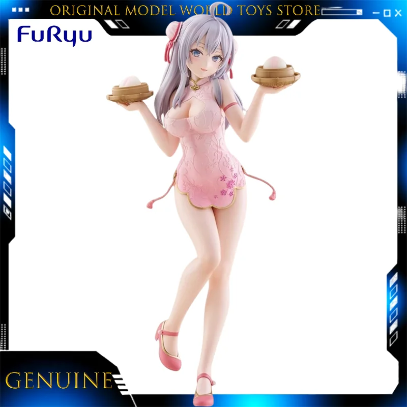 Genuine FuRyu TENITOL TALL Alya Cheongsam Ver. Alya Sometimes Hides Her Feelings in Russian Figure Collectible Toys Gift