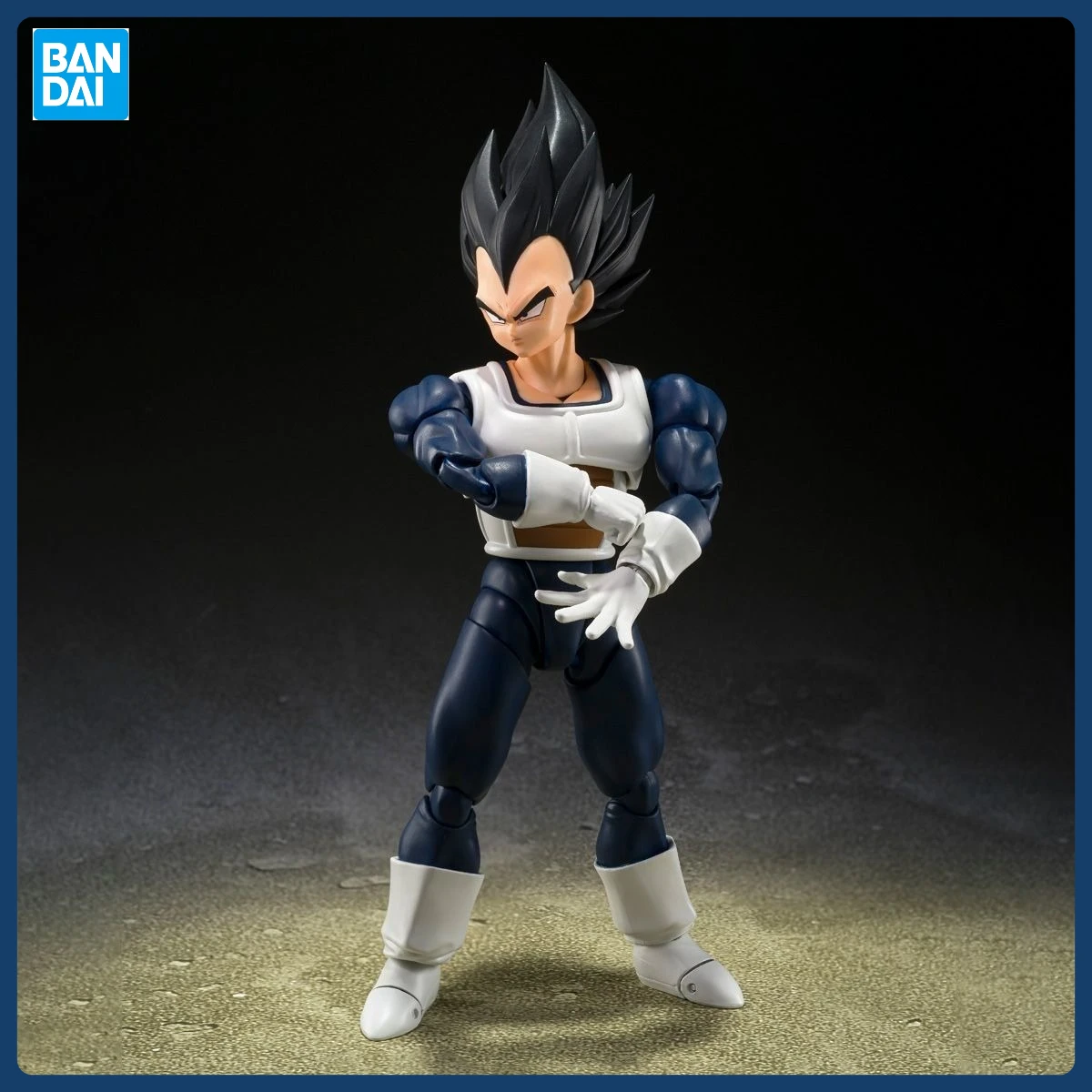 

Bandai Original S.H.Figuarts SHF Dragon Ball VEGETA OLD BATTLE CLOTHES Anime Action Figures Model Toys Collection Gifts In Stock