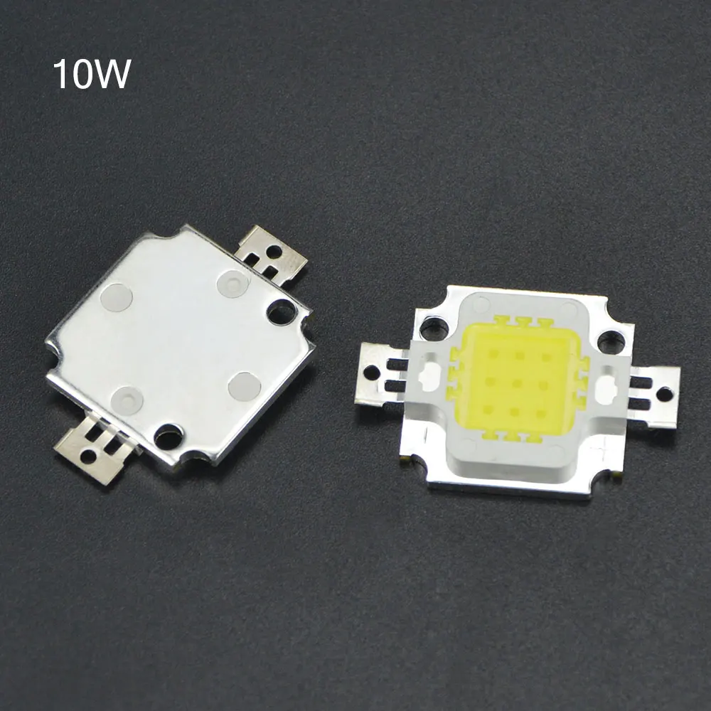 統合されたcob LEDランプ,ハイパワー,10w, 20w, 30w, 50w, 100w, smd,暖かい白色光,DIYスポットライト,2ピース/ロット