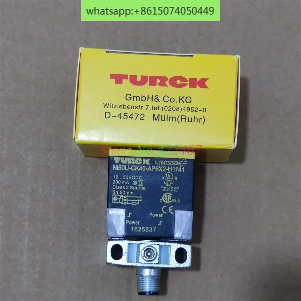 NI50U-CK40-AP6X2-H1141 NI50U-CK40-AN6X2-H1141 Sensor de interruptor de proximidad Turck nuevo de alta calidad
