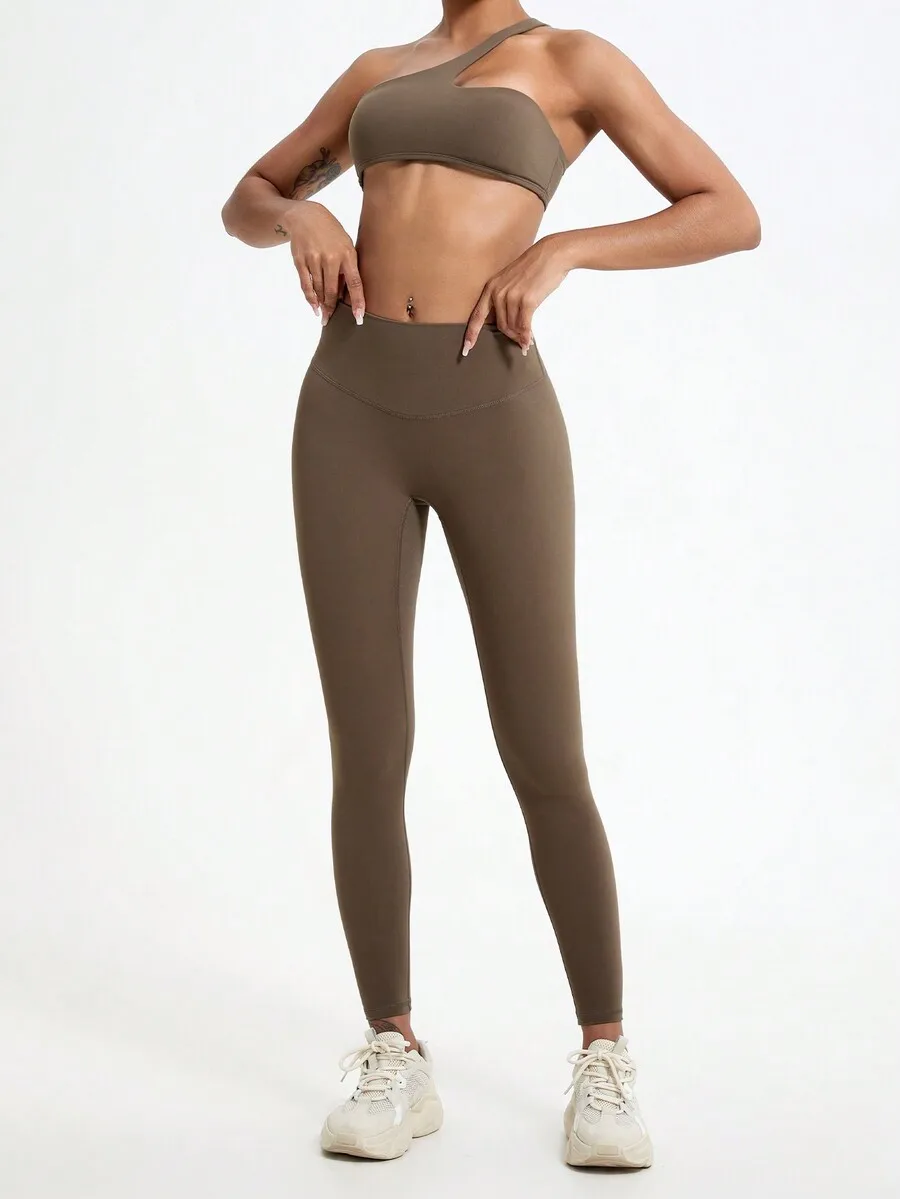 

High Waisted Hip Lift Yoga Leggings Breathable Gym Running Training Pants