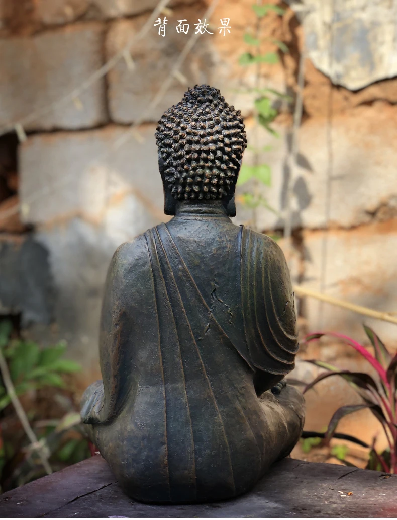 Wholesale Buddhist supplies # home family Bless Safe good luck Buddha Southeast Asia Retro Decorative Buddha art  statue large