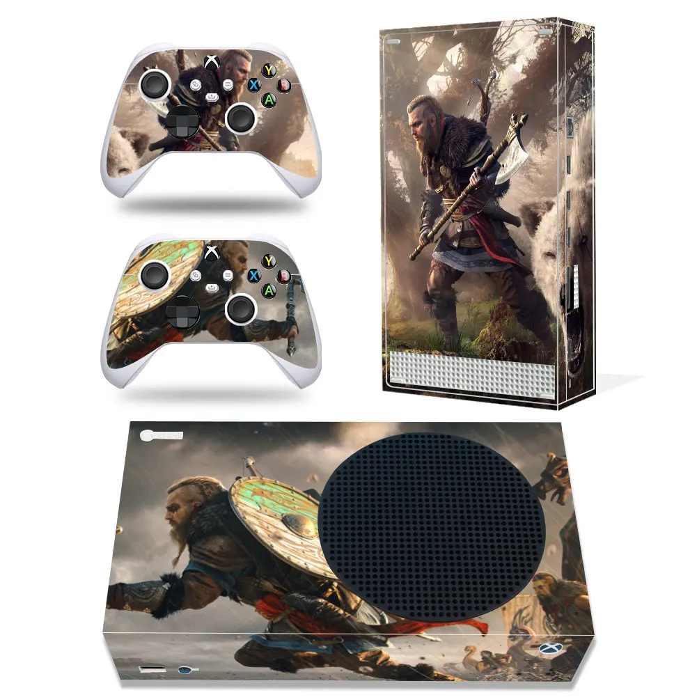 VALHALLA GAME Xbox series S Skin Sticker Decal Cover Xboxseriess Vinyl XSS Skin Console and 2 Controllers