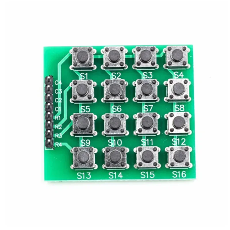 8pin 4x4 4*4 Matrix 16 tasti pulsante tastiera tastiera Breadboard modulo Mcu per arduino Kit fai da te