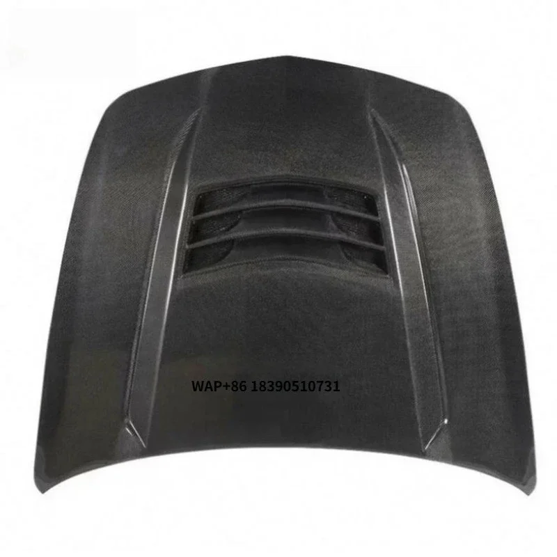 

High Quality New Style Engine Cover Forged Carbon Fiber Front Hood Bonnet Fit for CTS-V 2013-2018