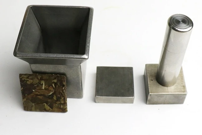 Manual square tea cake press stainless steel tea cake mold tea cake machine egg beater