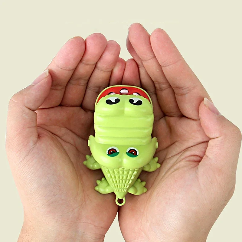 Mini Biter Crocodile With Keychain Small Gift Biter Bit Crocodile Toy Tricky Crocodile