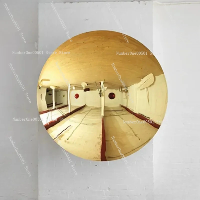 600 700 800 900 1000 1100 1200Mm SUS304L Anish Kapoor Stainless Steel Home Concave Mirror Classical Wall Decoration