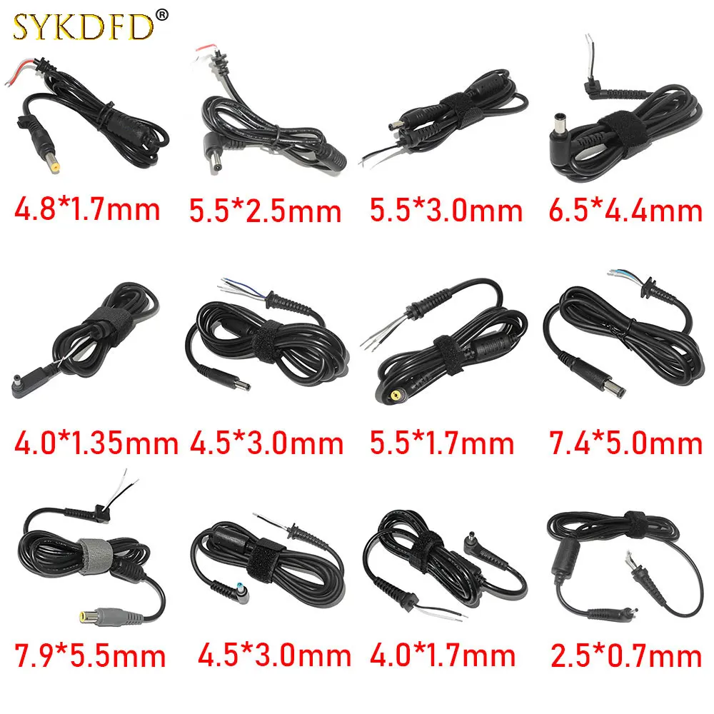 Złącze kabla zasilającego DC złącze kabla ładowarki DC Adapter wtyczki kabel zasilający do Samsung HP Dell Sony Toshiba Asus Acer Lenovo