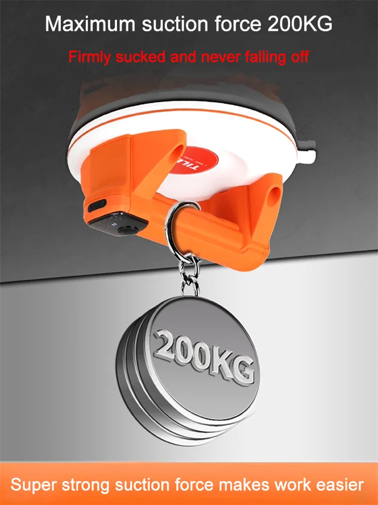 New Intelligent Digital Display Tile Vacuum Suction Cup Strong Heavy Duty Suction Cup Suitable for Tile Large Plate Glass