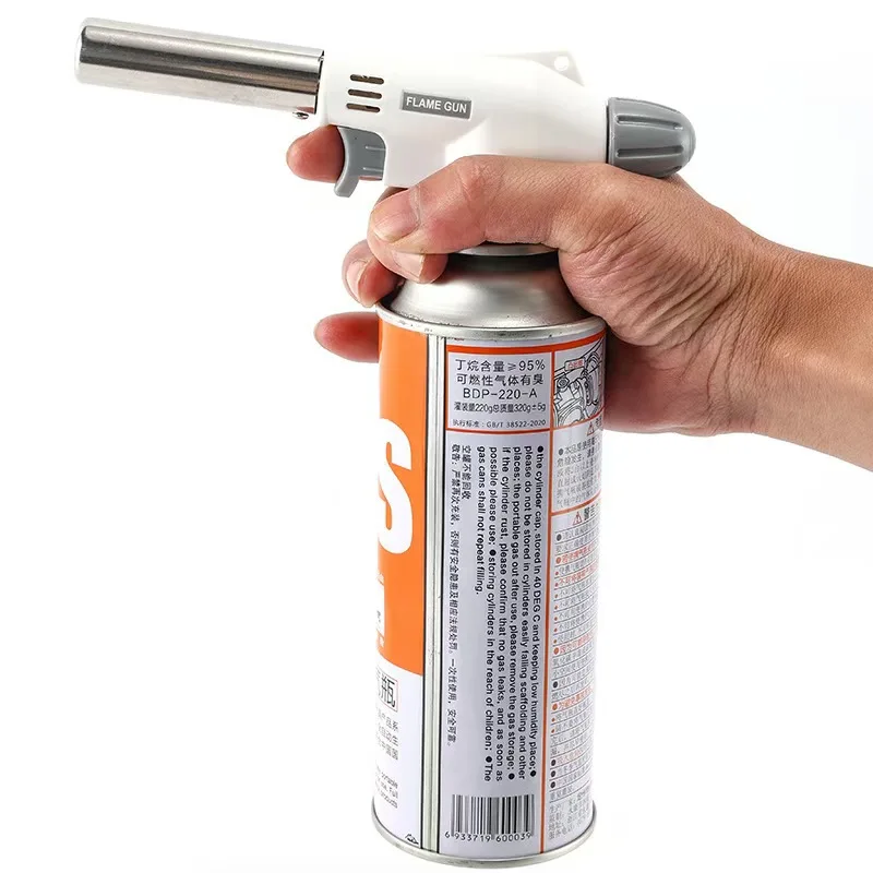 Card burner Outdoor barbecue kitchen baking igniter Flame gun Ceramic core spray gun Small welding torch