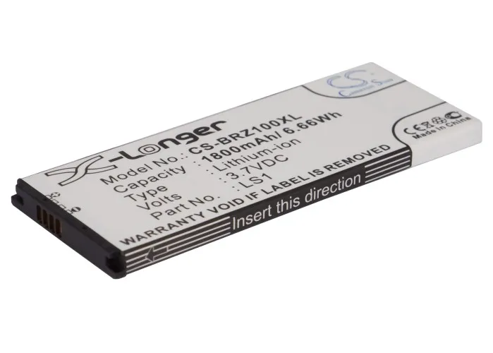 Cameron Sino High Quality 1800mAh Battery ACC-51546-201, LS1 for BlackBerry BBSTL100-4, Z10 STL100-1, For Porsche Design  P9982