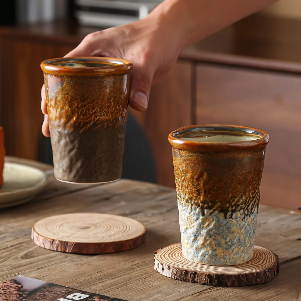 كوب سيراميك عتيق بتصميم فرن ال - مراجعة Handmade Ceramic Mug وسعره