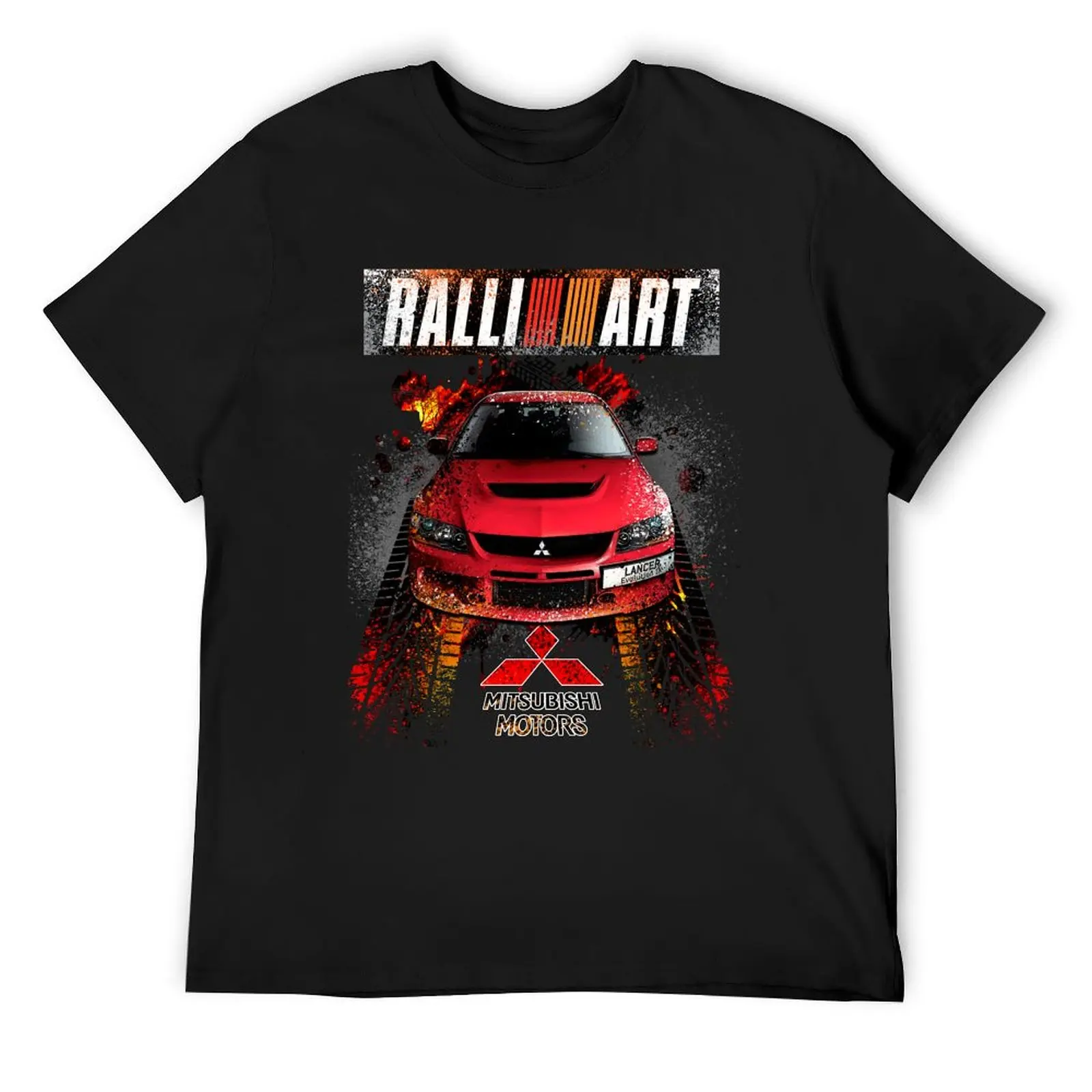 Mens My Favorite Ralliart Evo Ix Design T-Shirt blue archive plus size tops vintage t shirt men