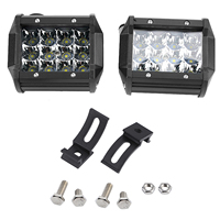 1 Pair 4inch 4-Row 36W LED  Working Light Bar Driving Lamp Car Truck Modification Car LED Work Light 36W Car Work Light
